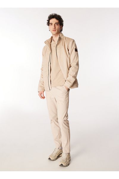 Lee Cooper Μπεζ Ανδρικό Παλτό 242 LCM 232003 NUELS ΜΠΕΖ