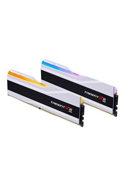 G Skill GSKILL Trident Z5 RGB Beyaz DDR5-6000Mhz CL30 64GB (2x32GB) DUAL (30-40-40-96)