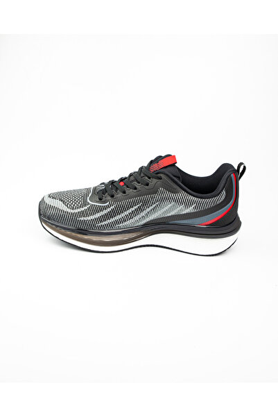 Lescon Fiji Black Men's Professional Running Shoes