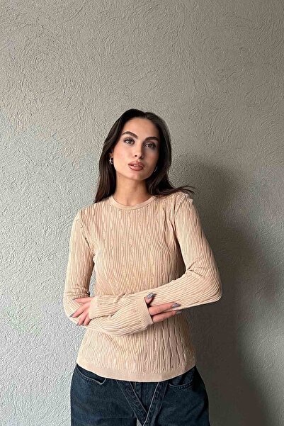 Seda Yalçın Atelier Πλεκτά ρούχα με αυτοκόλλητο σχέδιο βιζόν