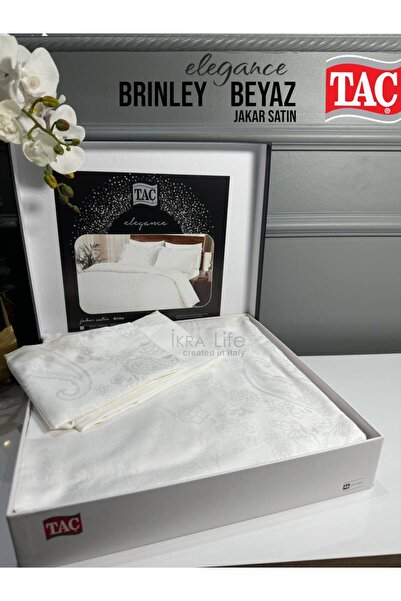 Taç TAC JAKAR SATEN ÇİFT KİŞİLİK NEVRESİM TAKIMI