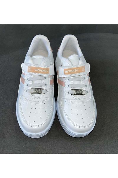GGSTORE Pantofi sport pentru fete Arvenzo White Powder 101 - 31
