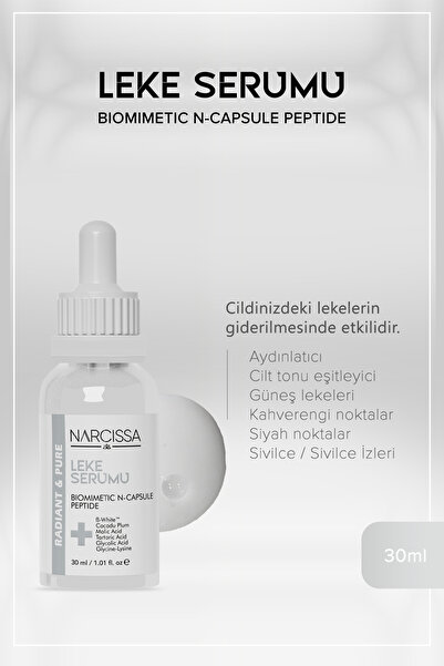 Narcissa Leke Serumu - Aydınlatıcı Ve Cilt Tonu Eşitleyici 30 ml