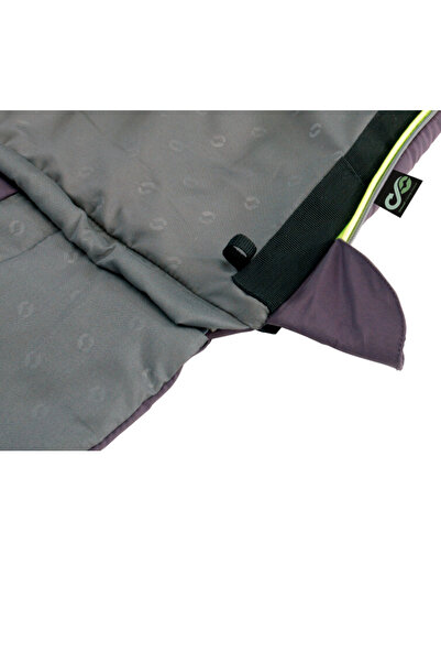 Outwell Contour Summer and Winter Sided -13°C Sleeping Bag D.Purple Left