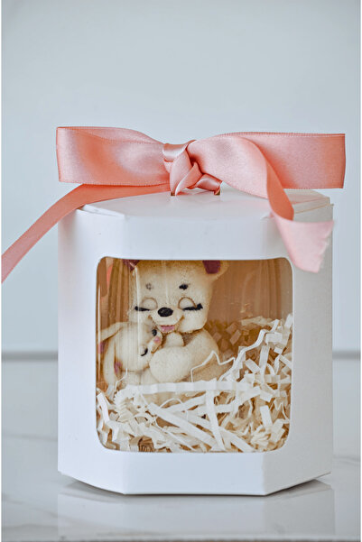 ksana choco El Yapımı Belçika Çikolatasından Ayıcık Hediye Kutusu