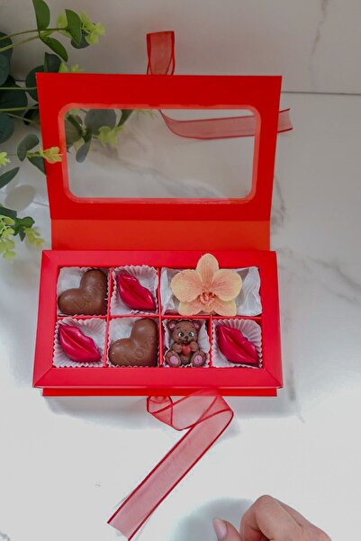 ksana choco Sevgiliye Özel Hediyelik El Yapımı Belçika Çikolatası Özel Kutusunda
