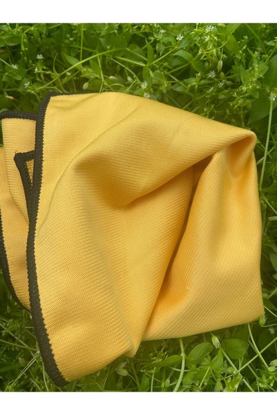 Alsamkapsam Cam Ve Ayna Bezi Mikrofiber Genel Temizlik Bezi Ekstra Kalın 40*40 Cm SARI