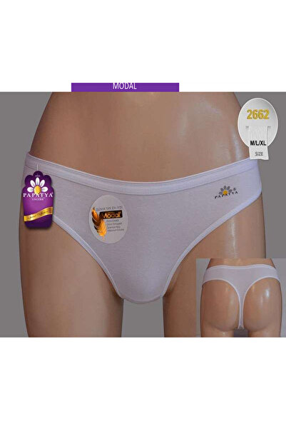 Papatya Modal Fabric String Panties (6 Pieces)