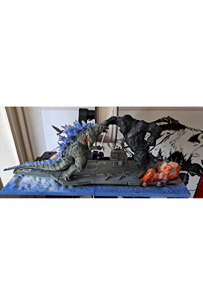 Genel Markalar Godzilla vs King Kong Masaüstü Figür Dev Boy