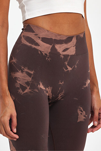 cervus Women's Seamless Push-Up Tie-Dye Leggings - Recovery Sports Leggings