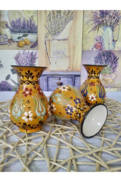 RGS ÇİNİ Rgs Homelife 2'li 10çm Vazo Dekoratif Çini