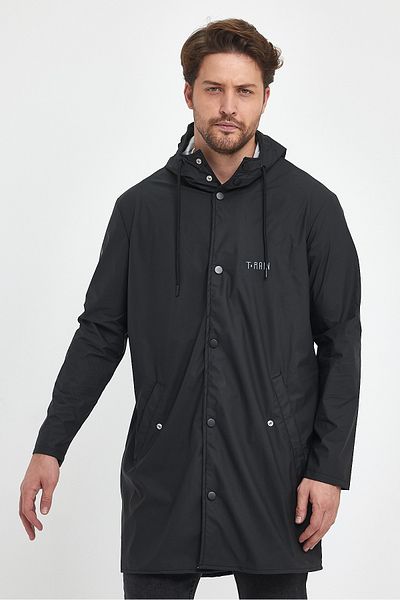 T Rain Ανδρικό αδιάβροχο Stay Dry Black