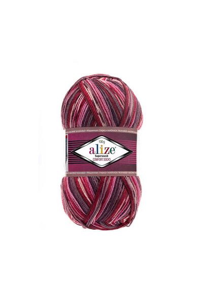 Alize Wool Superwash 2698 Ροζ-μωβ