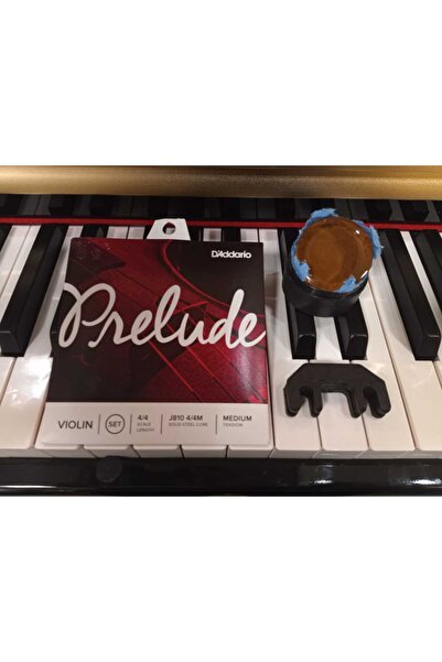 Daddario D'addario D'addario J810 4/4m سلسلة كمان بريلود (راتنج وكاتم صوت)