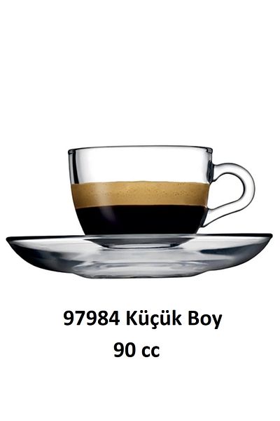 Paşabahçe 12 Piece Basic Espresso Set P97984-1090152 Fma062512