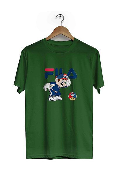 herotasarım Μπλουζάκι με κοντομάνικο Super Mario - Bll4519