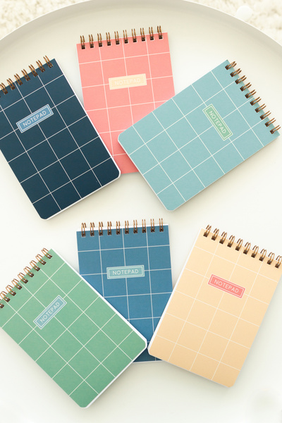 Matt Notebook 6'lı Cep Defteri Bloknot Seti