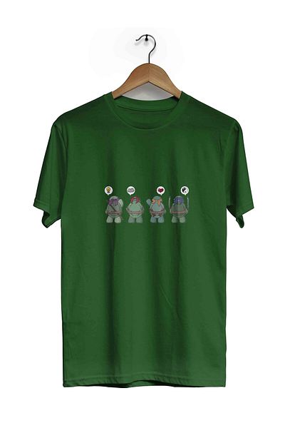 herotasarım Μπλουζάκι Ninja Turtle με κοντό μανίκι - BLL4459