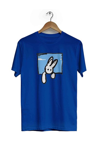 herotasarım Κοντομάνικο μπλουζάκι Rabbit - bll4571