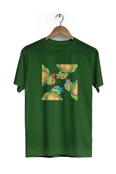 herotasarım Μπλουζάκι Ninja Turtle με κοντό μανίκι - BLL4473