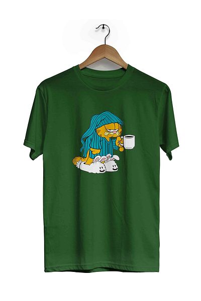 herotasarım Μπλουζάκι με κοντομάνικο Garfield - BLL4959