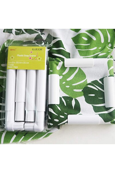 Skc Klipsli Boru Nakış Kasnağı 27.9*27.9 cm