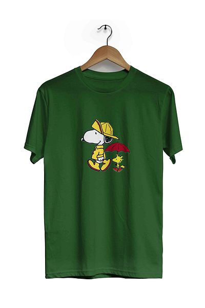 herotasarım Μπλουζάκι Snoopy Detective κοντομάνικο - BLL4516