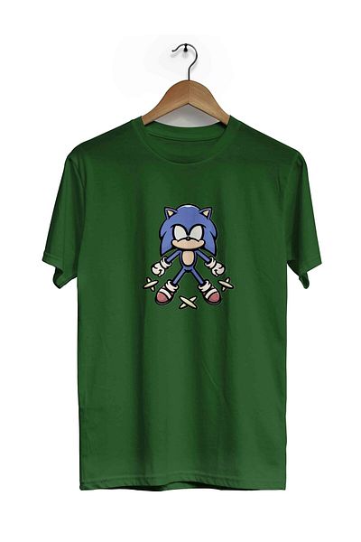 herotasarım Μπλουζάκι Sonic κοντομάνικο - Bll4575