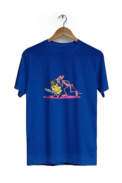 herotasarım Μπλουζάκι με κοντομάνικο Pink Panther - bll4862
