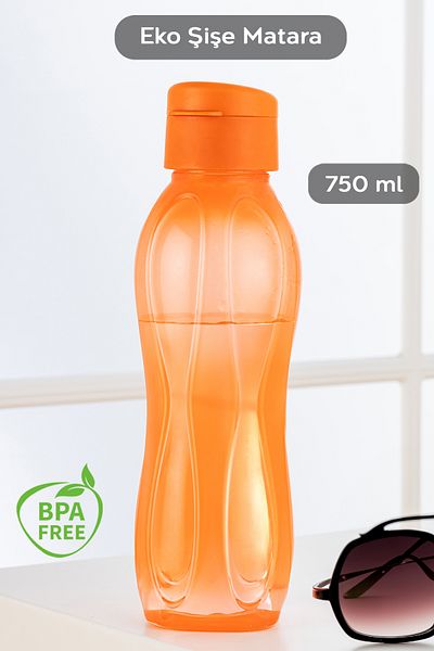 Meleni Home Eco Bottle Water Bottle - Practical Lid Water Bottle 750 ml