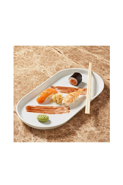 Güral Porcelain Bilbao 20 cm Bone 2 Boat Plates