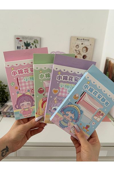 Planet Butik Purple Princess World DIY 3D Model Notebook DIY