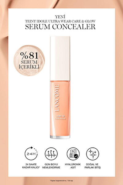 Lancome Teint Idole Ultra Wear Care & Glow Parlaklık veren Serum Kapatıcı 120n Concealer 3614273988476