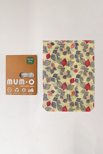 MUMO Large Size Waxed Pouch (1 PC) - Reusable Waxed Food Storage Pouch
