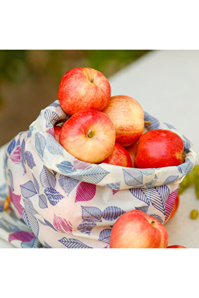 MUMO Large Size Waxed Pouch (1 PC) - Reusable Waxed Food Storage Pouch