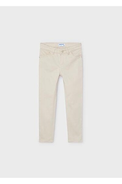 MAYORAL Devojčice bež satenske pantalone 03533-036