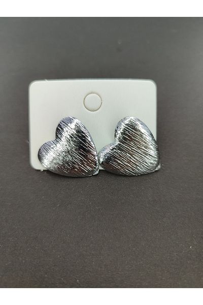 Candy Patterned Heart Earrings