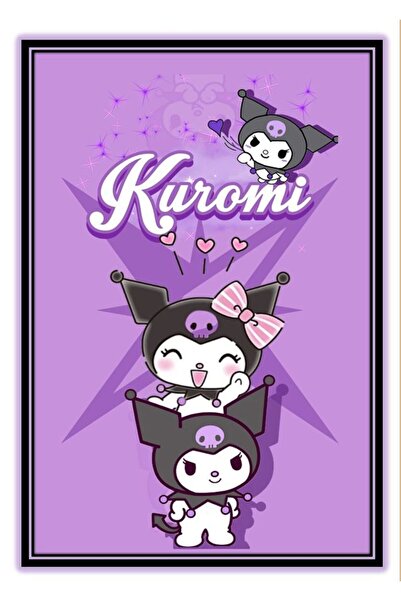 hediyehobihersey Kuromi Şekerli Kağıda Baskı Yenilebilir Kağıt Pasta Baskısı