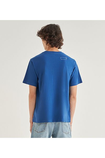 Levi's LE SS TEE Men's Blue T-Shirt