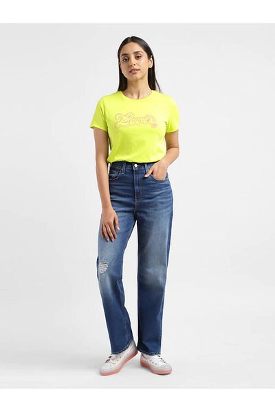 Levi's LE LOW SUPER BOOT جينز أزرق للنساء/الفتيات
