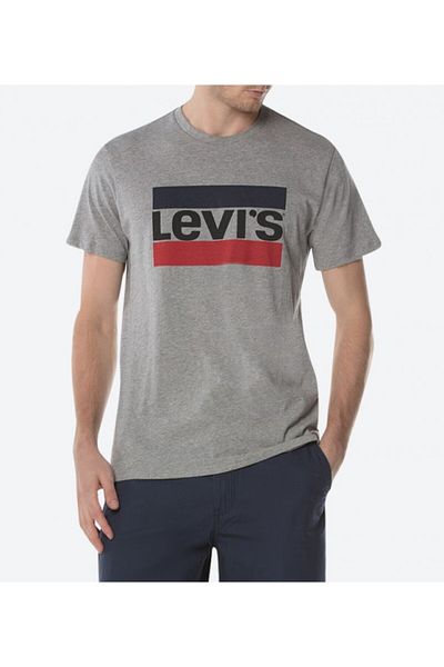 Levi's LE SS TEE Erkek Gri T-Shirt