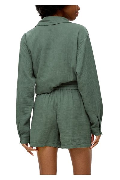 QS by s.Oliver Bluse mit weitem Schnitt