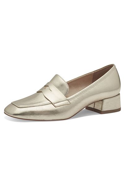 Tamaris Goldfarbene Damen Halbschuhe-Hausschuhe – 1-24309-42 mit TOUCH-IT-Funktion