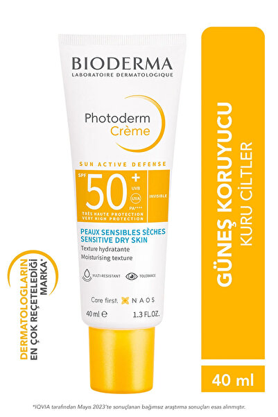 Bioderma PHOTODERM CREAM SPF50+ SKİN BRİGHTENİNG HİGH PROTECTİON FACİAL SUN CREAM 40 ML PSSN1761