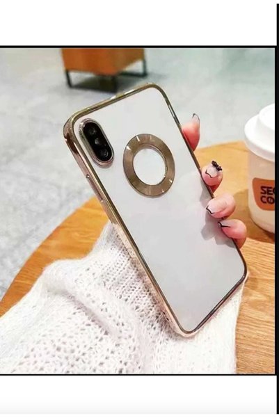 emybox Transparent Soft Silicone Cover Phone Case with iPhone X / XS Logo Ope...