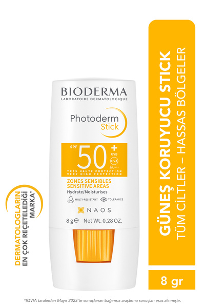 Bioderma STİCK SPF50+ EYE AREA, LİPS, SENSİTİVE AREAS HİGH PROTECTİON STİCK S...