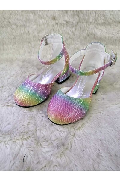 Özgür Kids KIZ ÇOCUK TOPUKLU AYAKKABI