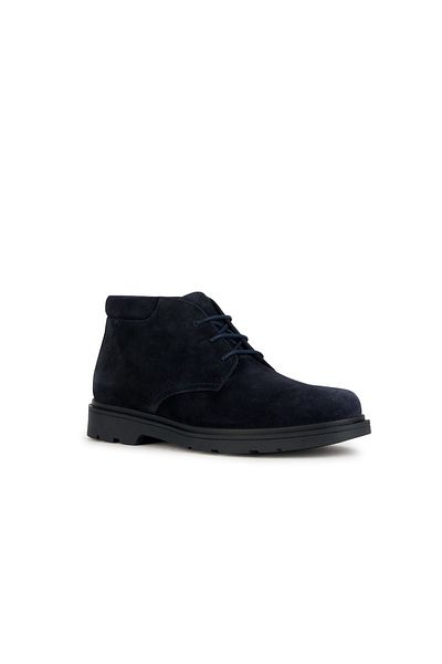 Geox Geox Blue Booties Mens Shoes