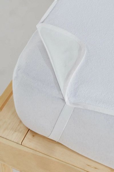 BabyMeva Double King Size Elastic Mattresses - 200x210 Cm Cotton Bed Towel