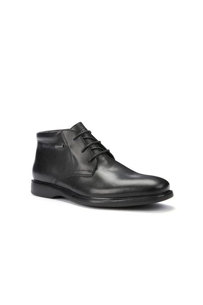 Geox Geox Black Booties Mens Shoes